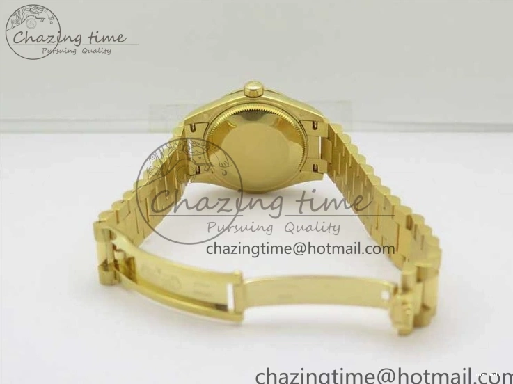 Bracelet Dial EWF 31mm ETA2688 Best Green YG Daydate Edition Malachite YG President on 278288 0430